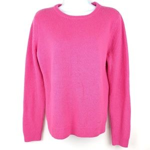 Vineyard Vines Pink Cashmere Blend Sweater